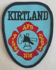 Listing image for Kirtland Air Force Base Fire Department Vintage Shoulder Patch