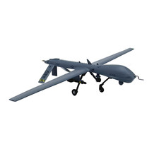 Listing image for 1:72 MQ-1 Predator Drone Reconnaissance UAV Alloy Aircraft Model Airplane Craft