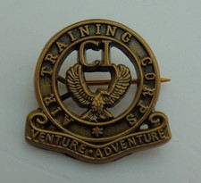 Listing image for Air Training Corps Civilian Instructor Lapel Badge - ATC