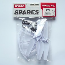 Listing image for Syma X5 Spare Parts Kit Blades Guards Charger Drone Spares Pack | NEW