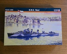 Listing image for Mastercraft Royal Navy 1/500 Scale Destroyer Model Kit HMS Hero
