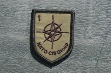 Listing image for NATO - COMMUNICATIONS & INFOMATION SYSTEMS GROUP - Sew On Patch No3715