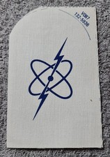 Listing image for Vintage British Royal Navy Electronic Warfare trade Patch.