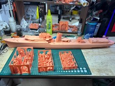 Listing image for 1/350 British Royal Navy Jervis Destroyer resin Model Kit NEW！3D Printed