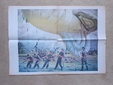 Listing image for WW2 PROPOGANDA POSTER - CIVIL DEFENCE AIR RAID BARRAGE BALLOONS