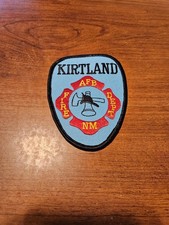 Listing image for Kirtland Air Force Base Albuquerque New Mexico Fire Department Patch (Blue)