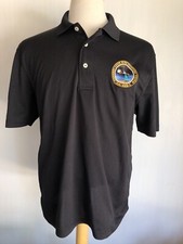 Listing image for US NAVY AIRBORNE LASER MINE DETECTION SYSTEM AN/AES-1 Staff Polo Shirt Medium