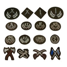 Listing image for Cloth Trade & Qualification Badges - British Army - Signaller - PTI - Medic etc