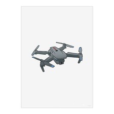 Listing image for 'Drone UAV' Wall Art Poster Print - Unframed Artwork for Home Decor (PP049381)