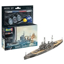 Listing image for Revell Battleship HMS Duke of York Royal Naval Ship Model Set Kit 65182