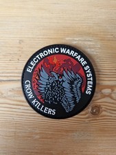 Listing image for Crow Killers Electronic Warfare Patch (US) Military Patch RARE Collectible 7.5cm