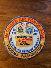 Listing image for USAF BASE PATCH, McCHORD AIR FORCE BASE, WASHINGTON, WESTERN AIR DEFENSE SECTOR